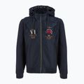 Herren Sweatshirt Aeronautica Militare 251AF500F459 Cappucio blu navy