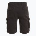 Herren Aeronautica Militare Tasconato schwarz gewaschene Shorts 2