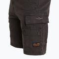 Herren Aeronautica Militare Tasconato schwarz gewaschene Shorts 3