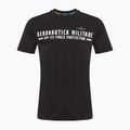 Herren Aeronautica Militare Heritage jet schwarz t-shirt