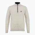 Herrenpullover Aeronautica Militare 1/2 Zip stone melange