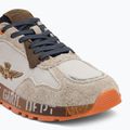 Herrenschuhe Aeronautica Militare 252SC0276UCT03546 multicolor beige/blu navy 7