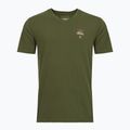 Herren T-Shirt Aeronautica Militare AM1UTI006 V-Neck military