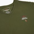 Herren T-Shirt Aeronautica Militare AM1UTI006 V-Neck military 3