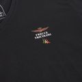 Herren-T-Shirt Aeronautica Militare AM1UTI006 V-Neck black 3