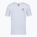 Herren-T-Shirt Aeronautica Militare AM1UTI006 V-Neck white