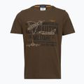 Herren T-Shirt Aeronautica Militare TS2535UJ00641 chestnut brown