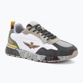 Herrenschuhe Aeronautica Militare SC0276UCT03546 off white/green/brown/grey