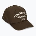 Herren-Basecap Aeronautica Militare HA1104UCT02 chestnut brown