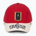 Herren-Basecap Aeronautica Militare HA1246UCT02 tango red/cream white 2