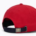 Herren-Basecap Aeronautica Militare HA1246UCT02 tango red/cream white 4