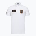 Herren T-Shirt Aeronautica Militare PO1927UP00191 Polo off white