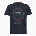 Herren T-Shirt Aeronautica Militare TS2536UJ00641 navy blue