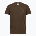 Herren T-Shirt Aeronautica Militare TS2535UJ00641 chestnut brown