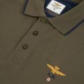 Herren-Poloshirt Aeronautica Militare 262PO1308UP00082 Polo verde scuro 3