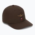 Herren-Basecap Aeronautica Militare HA1246UCT02 chestnut brown