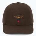 Herren-Basecap Aeronautica Militare HA1246UCT02 chestnut brown 2