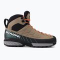 Zustiegsschuhe Damen SCARPA Mescalito Mid GTX braun 72097-202 2