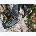 Herren SCARPA Mescalito Planet grau/curry Approach-Schuhe 12