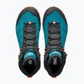 Herren-Trekkingstiefel SCARPA Rush TRK GTX Pagode/Blauer Mango 14