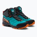 Herren-Trekkingstiefel SCARPA Rush TRK GTX Pagode/Blauer Mango 4