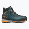 Approach Schuhe  Herren SCARPA Zodiac TRK GTX petrol/rust orange 9