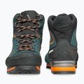 Herren-Trekkingstiefel SCARPA Zodiac TRK GTX petrol/rust orange 8