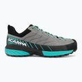 Damen Approach-Schuhe SCARPA Mescalito smoke/tropical green 2