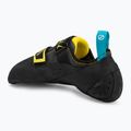 SCARPA Vapor V rauch/gelber Kletterschuh 3