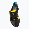 SCARPA Vapor V rauch/gelber Kletterschuh 5