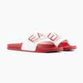 Slides Schlappen  EA7 Emporio Armani Water Sports Visibility salsa/white 8