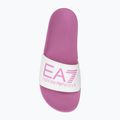 Slides Schlappen  EA7 Emporio Armani Water Sports Visibility cyclamen/white 5