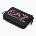 Geldbeutel Portmonee EA7 Emporio Armani Train Zip Around black/cyclamen