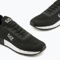 EA7 Emporio Armani Black & White Legacy Knit schwarz/weiß Schuhe 13