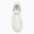 Schuhe EA7 Emporio Armani Summer Court triple off white/tan 5