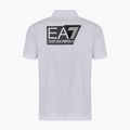 Poloshirt Herren EA7 Emporio Armani Train Visibility white 2
