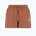 Shorts Damen EA7 Emporio Armani Train Shiny tan/logo pristine