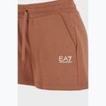 Shorts Damen EA7 Emporio Armani Train Shiny tan/logo pristine 3