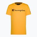 Champion Legacy Kinder-T-Shirt dunkelgelb