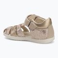 Sandalen Kinder Geox Macchia white/gold 3