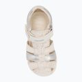 Sandalen Kinder Geox Macchia white/silver 6