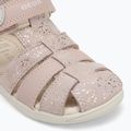 Sandalen Kinder Geox Macchia rose/off white 7