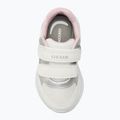 Geox Sprintye weiß/silberne Kinderschuhe 5