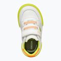 Geox Gisli weiß/fluo grün Kinderschuhe 14