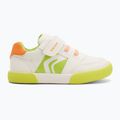 Geox Gisli weiß/fluo grün Kinderschuhe 2