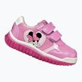 Geox Lightyloo dunkelrosa Kinderschuhe 11