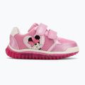Geox Lightyloo dunkelrosa Kinderschuhe 2
