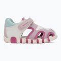 Sandalen Kinder Geox Iupidoo white/fuchsia 2