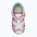 Sandalen Kinder Geox Iupidoo white/fuchsia 5