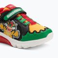 Geox Ciberdron grün/dunkelrot Kinderschuhe 7
